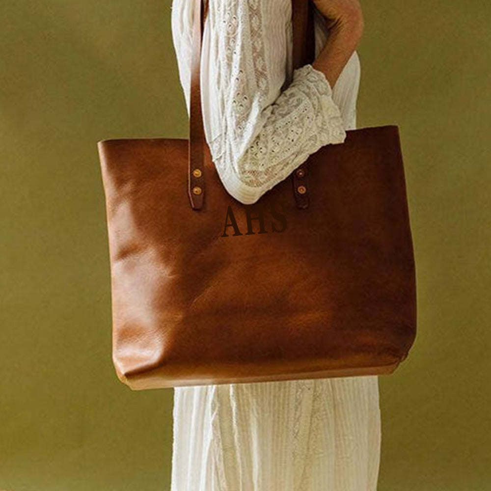 The Harper tote styled for travel, office, or everyday use