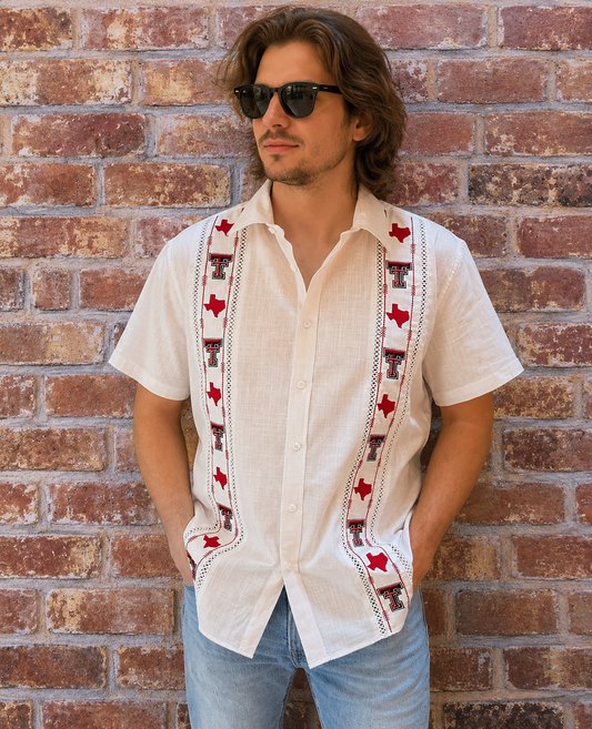 Texas Tech University® Game Day Guayabera™ - Official Red Raiders Tailgate & Alumni Style