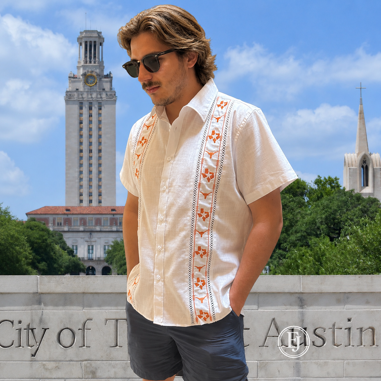 University of Texas® Game Day Guayabera™